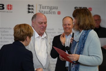 v.l.: Nicole Razavi, Horst Grill, Michael Lenz, Sybille Hiller