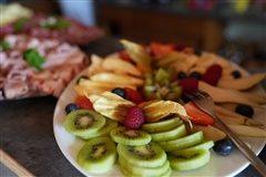 Frühstücksbuffett: Kiwi und mehr