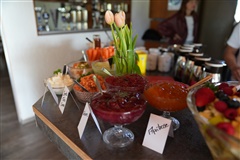 Frühstücksbuffett: Marmelade Frühstücksbuffett: Marmelade